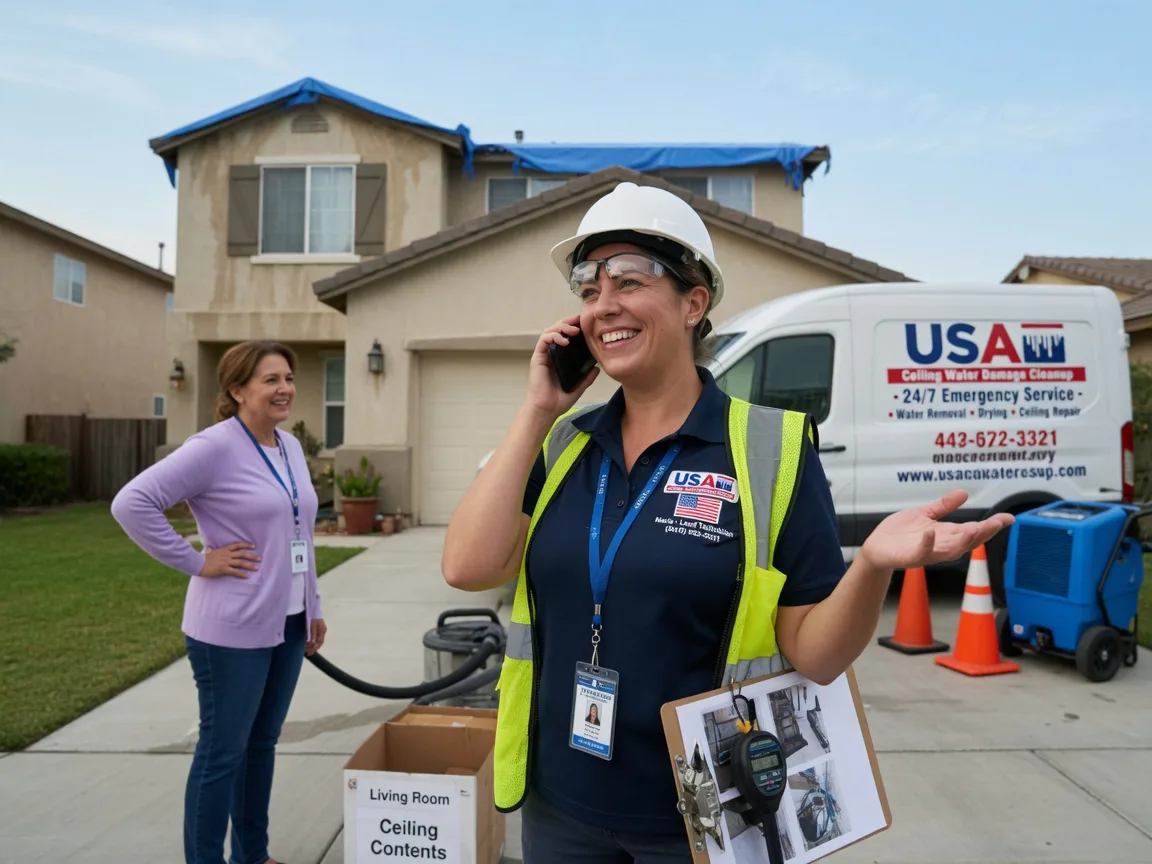 Ceiling Water Damage Restoration Delhi, CA FAQs